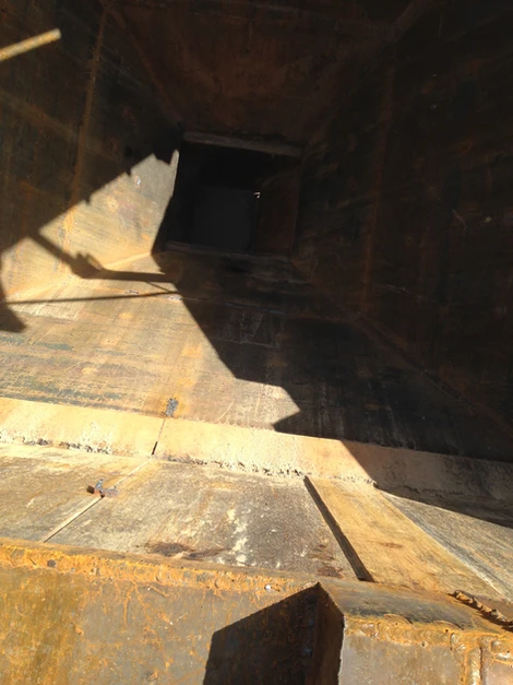 Custom steel fabrication interior view — industrial metal fabrication by Anton Installers Inc. Bucks County PA